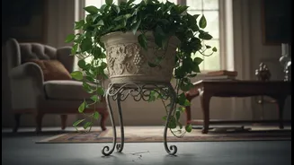 Do Not Place Heavy Pots on Weak Decorative Stands