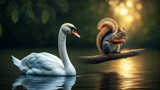 Decode Your Personality: Swan or Squirrel Illusion Reveals Your Inner Go-Getter, Perfectionist, or Realist!