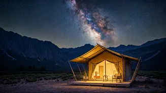 New Glamping Haven Opens Near Yosemite: California's First Dark Sky Approved Lodging