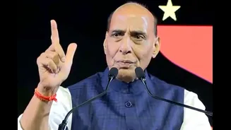 ‘BJP Will Form Government In Uttar Pradesh For Third Time In A Row’: Rajnath Singh Lauds CM Yogi