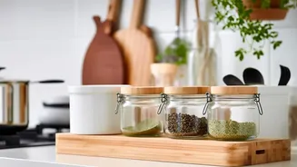 Airtight containers dry shelves and regular cleaning help prevent pantry pests: Moisture crumbs and forgotten packets attract infestations