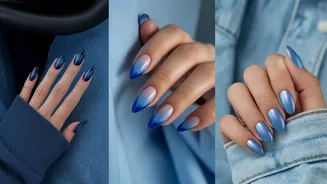 12 tendências de unhas azuis para apostar em 2026