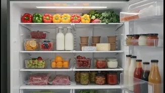 A Full Fridge Can Hide Ingredients Until They Expire