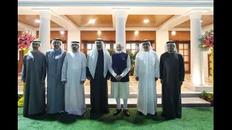 'Reflects Enduring Bond Of Trust': PM Modi Hosts UAE President, His Family Members At 7 LKM