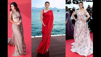 Aishwarya Rai Bachchan’s Purple Lips To Aditi Rao Hydari’s Sindoor: 5 Iconic Bollywood Cannes Fashion Moments