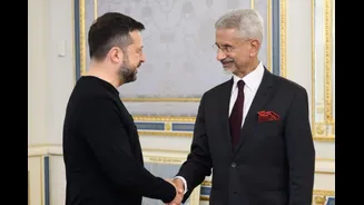 Ukraine's Zelenskyy Meets S Jaishankar In Kyiv, Appreciates India's Commitment To Peace Efforts