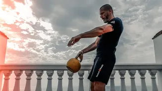 Build a stronger core with kettlebell swings
