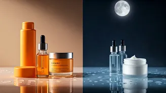 Morning Skincare Protects, Night Skincare Repairs