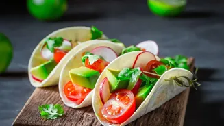 Exploring Breakfast Tacos: Tomatoes Add Freshness to These Easy Breakfast Tacos