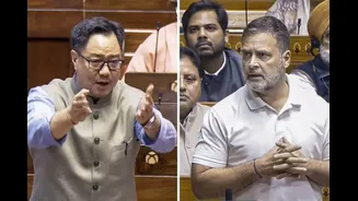 ‘Stop This Drama’: Kiren Rijiju Hits Out At Rahul Gandhi Over INDIA Bloc Protest Against CEC