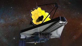 How Webb Telescope Penetrates Cosmic Dust To Reveal Ancient Star Birth In Deep Space