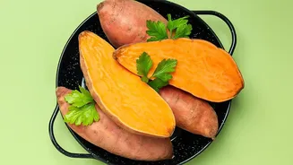 Roast or pan-fry sweet potatoes?