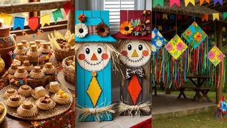 Festa junina em casa: ideias simples e elegantes para receber bem