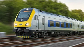 South Western Railway Upgrades Key Routes with Modern LHB Coaches for Enhanced Travel