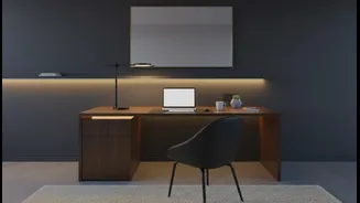 Three minimalist design steps to enhance dark residential workspace areas on budget scales