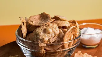 Metro cafes offer air fried nadru chips as nutritious low calorie regional snack options