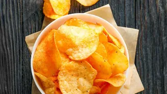 Crispy Potato Chips Can Be Made Without Advance Preparation