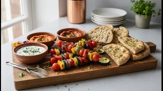 Indian Kitchens: The Utility Angle behind World Kebab Day Vegetarian Snack Boards