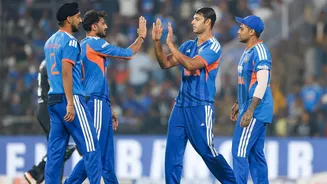 India beat NZ in Nagpur T20I; Abhishek, Phillips shine: Stats