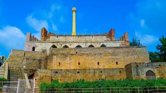 The Monument Was Designed as Both Fortress and Imperial Residence