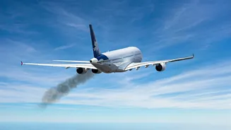 Mid-Air Scare: Bagdogra-Delhi Flight Makes Safe Emergency Landing in Lucknow After Smoke Alert