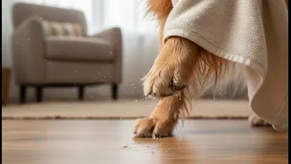 How To Dry Your Pet Feet Properly After Rain Walks To Defeat Fungal Invasions