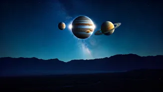 Watch Three Major Solar Planets Flash Light In Conjunction