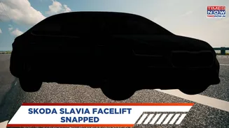 2026 Skoda Slavia Facelift Spotted Testing - Here Is What To Expect