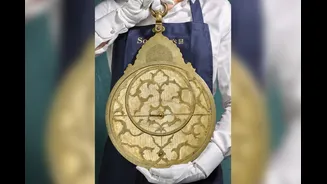 Leilão de artefato raro do século 17 alcança valor recorde