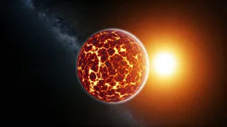 NASA Webb Catches A Giant Planet Getting Cooked
