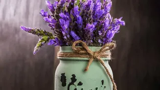 Repurpose Kitchen Jars Into Simple Tabletop Centrepieces