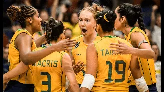 VNL feminina: Brasil segura reação da Itália e fecha primeira semana invicto