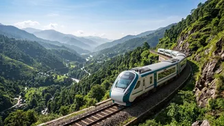 Why Indian Railways Deploy Hydrogen Trains To Reduce Diesel Emissions Across Scenic Mountain Lines