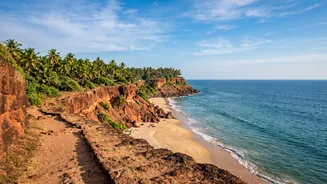 How Digital Nomads Find Quiet Cliffside Escape Options Across Varkala Beach Trails