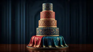 A Sweet Celebration: Nita and Mukesh Ambani's 41st Anniversary Unveils a 'Swadesh'-Inspired Masterpiece Cake