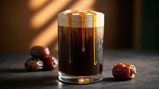Ditch Sugar: Try This Date Palm Syrup Iced Coffee Hack