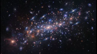 Astronomers Discover More Organised Structures Among The Universe’s Earliest Galaxies