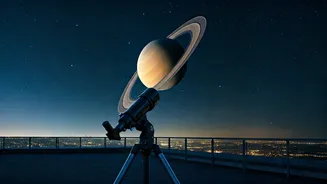 Saturn Viewing Needs A Rooftop And Patience