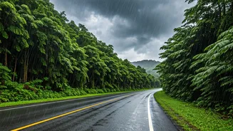 Short Trips Should Check Routes And Rain Alerts