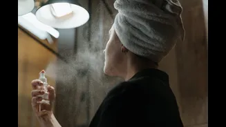 Cucumber and mint face mist: DIY recipe holding 3 days in fridge unchanged