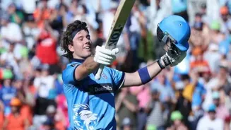 Watch : Dewald Brevis smashes century in SA20 Final