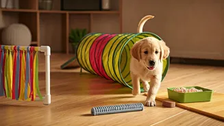 Create Specialized Indoor Sensory Obstacle Courses For Your Pups