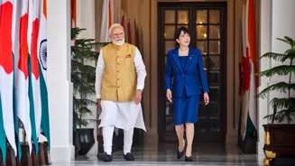 PM Modi Calls Japanese PM Sanae Takaichi 'Younger Sister', She Responds - Video