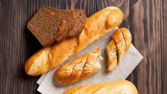 The Bread's Firm Texture Helps It Hold Sauces and Toppings