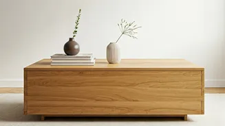 Turn Discarded Wooden Chests Into Aesthetic Minimalist Living Room Tables