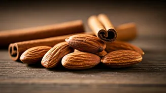 Almonds and cinnamon: A perfect pair