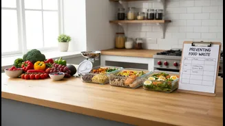 Cut Household Food Waste at Purchase, Planning and Portioning First