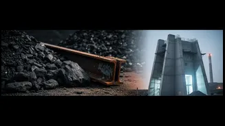 Steel and Coal Expand at Single-Digit Rates Beside Stronger Cement and Power