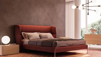 How To Makeover A Compact Rental Bedroom On A Budget With Ambient Warm Lighting