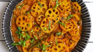 Pair lotus stems with coriander seeds for a surprise meal